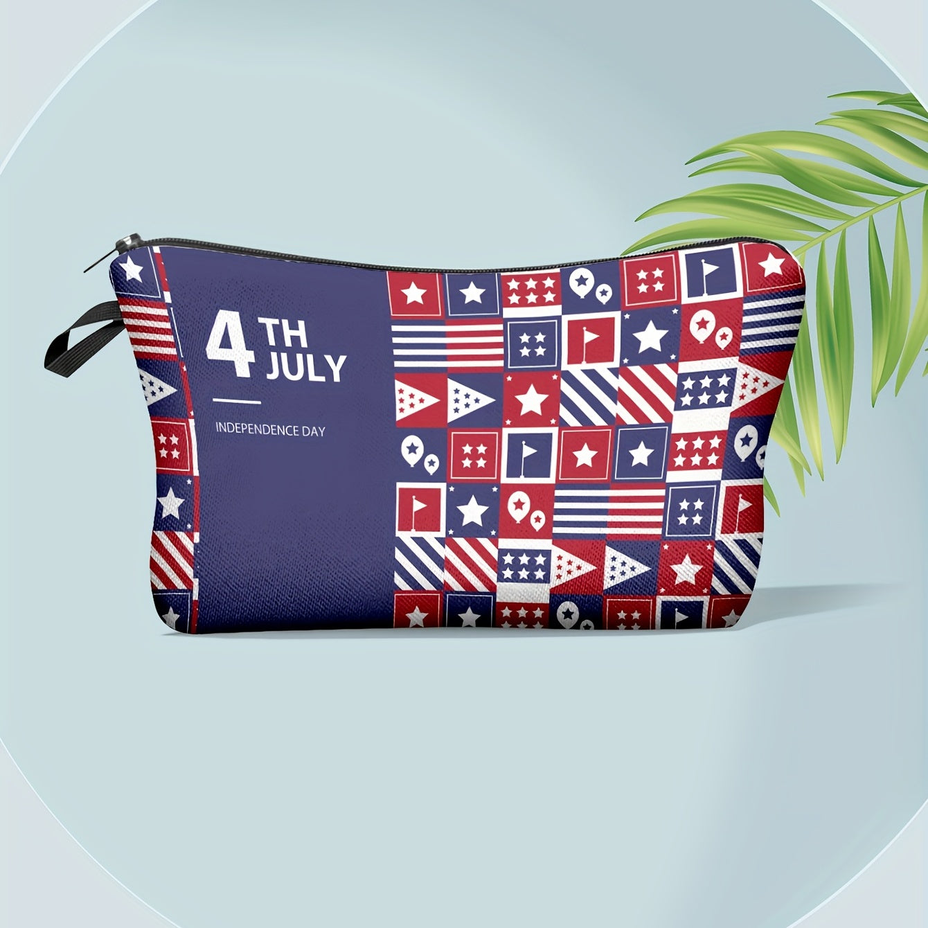 Independence Theme Makeup Bag Toiletry Bag Clutch Bag