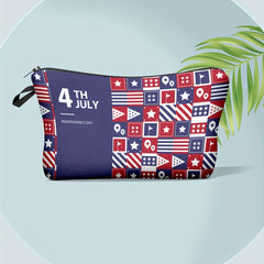 Independence Theme Makeup Bag Toiletry Bag Clutch Bag