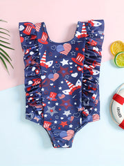 Cartoon Dinosaur One Piece Swimsuit for Summer Fun