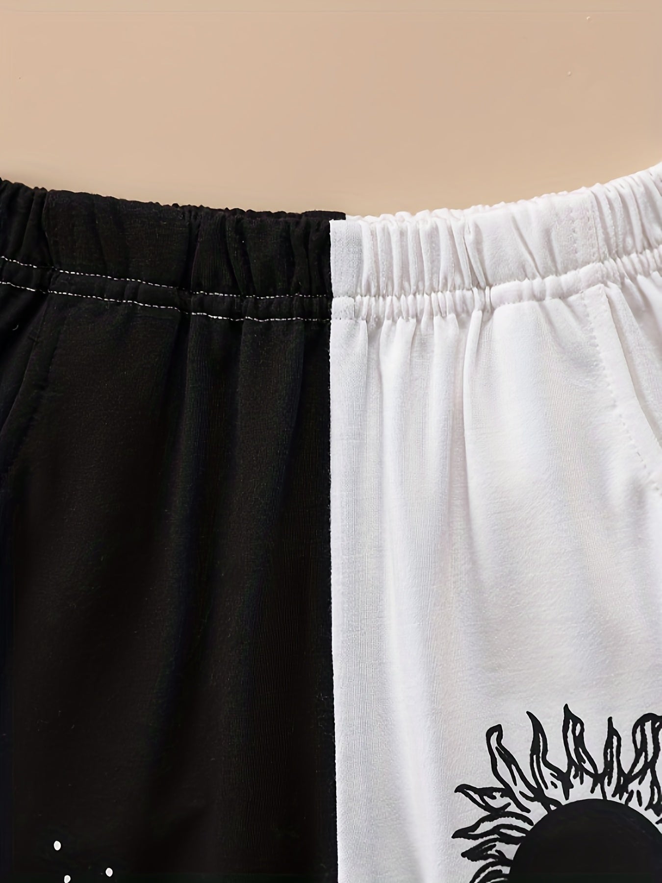 Baby Girls Sun & Moon Casual Trousers Kids Pants