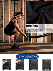 TELALEO Men's Workout Tank Tops Quick Dry Mesh Gym Shirt