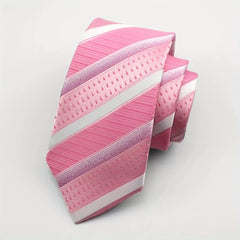 Men's Striped Plaid Necktie Business Wedding Party Banquet Necktie