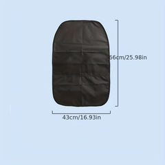 2pcs Car Seat Back Protector Cover For Kids Baby Anti Mud Dirt Auto