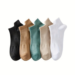2 Pairs Outdoor Breathable Low Cut Socks for Spring & Summer