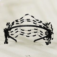Crystal Bead Hairband Headband Princess Tiara Wedding Birthday Cosplay Hair