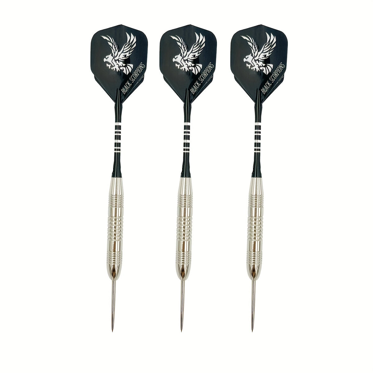 3pcs Professional Stainless Steel Needle Dart Set