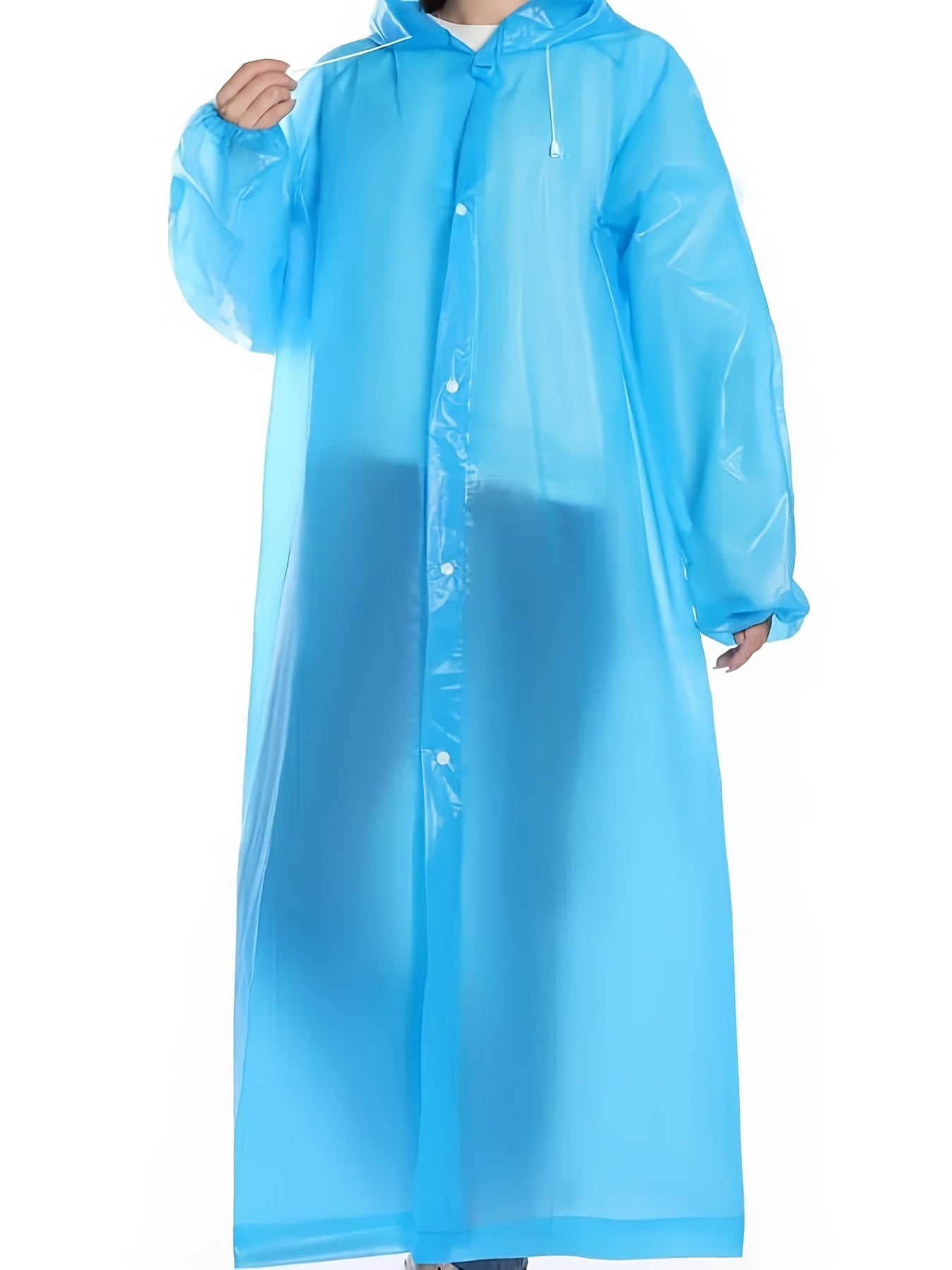 Adjustable Reusable Raincoat for Women & Men - Stay Dry at Disneyland