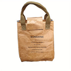 Waterproof Insulated Lunch Bag with Cutlery Bag - Keep Food Fresh