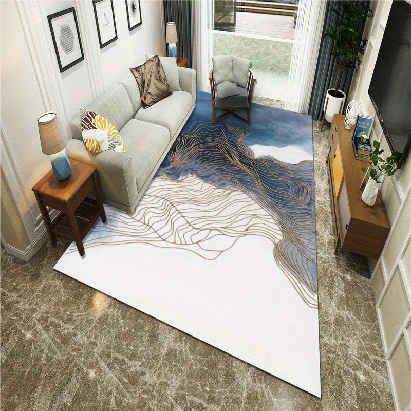 Stylish Non-Slip Nordic Area Rug for Home Decor