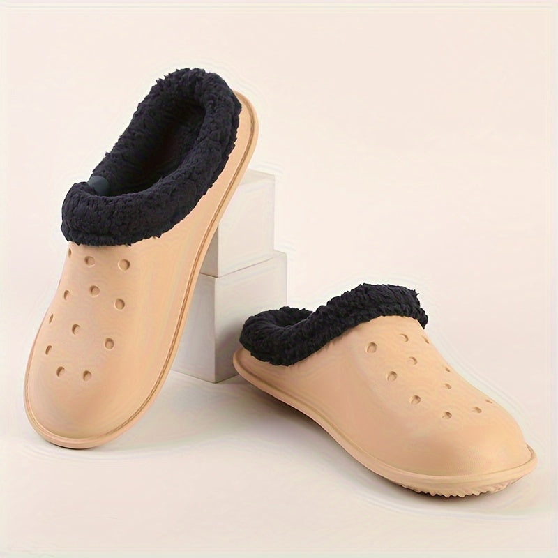 Women's Winter Fleece Lined Warm Clogs - Indoor & Outdoor