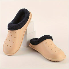 Women's Winter Fleece Lined Warm Clogs - Indoor & Outdoor