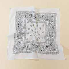 12pcs Paisley Print Scarf 50 04cm Small Square Neckerchief Hip hop Bandana
