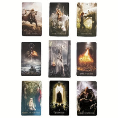 78pcs Rune Tarot Card Rider Waite Cards Board Game Toy