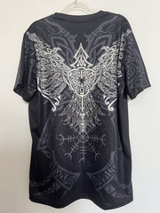 Men's 3D Totem Animal Graphic T-shirt Casual Breathable Tee
