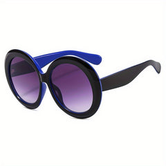 Oversized Round Sunglasses UV400