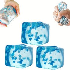 Snowflake Squeeze Toy Slow Rebound Rubber Sensory Toy - Gift