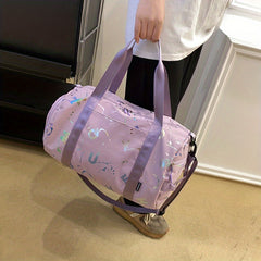 Large Capacity Duffle Bag Sports Fitness Swimming Carry On Weekender Travel Bag