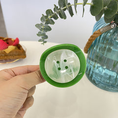 Round Candy Button Hairpin Small Button Headwear