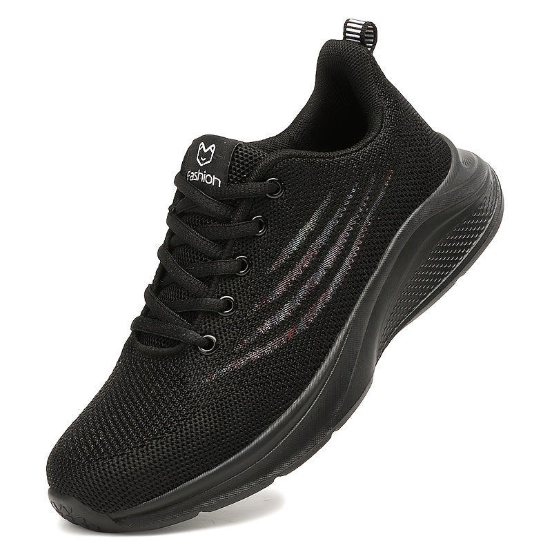 Women's Lightweight Breathable Chunky Sneakers Comfortable Outdoor Running Shoes