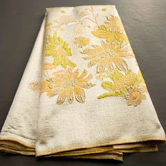 African Jacquard Brocade Lace Fabric French Gild Lace
