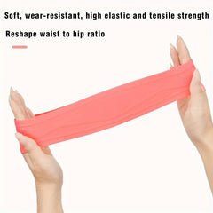 Silicone Yoga Resistance Band for Hip Lifting Stretch