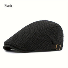 Men's Winter Berets Hat Outdoors Warm Newsboy Caps