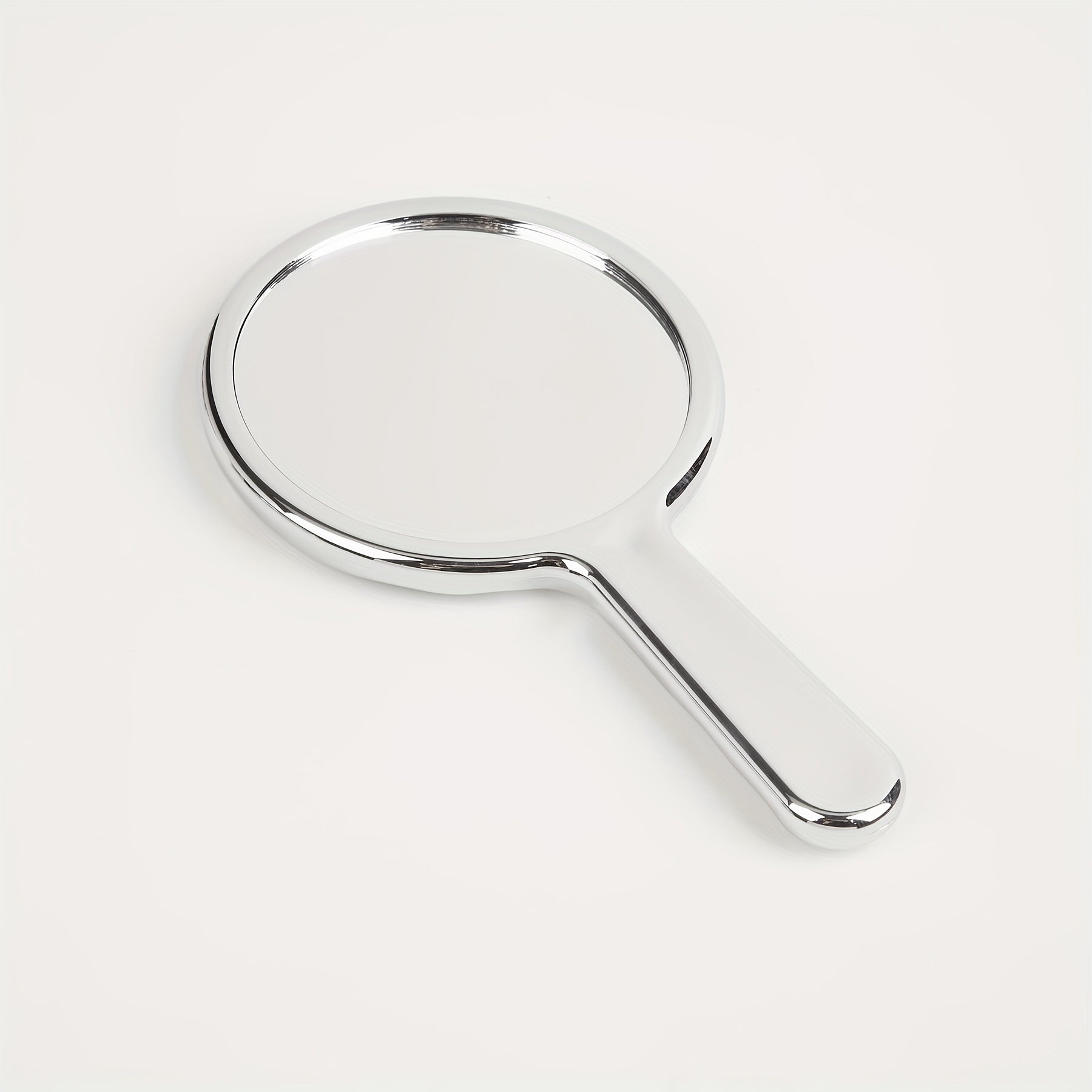 Creative Wave Pattern Handheld Makeup Cosmetic Mirror