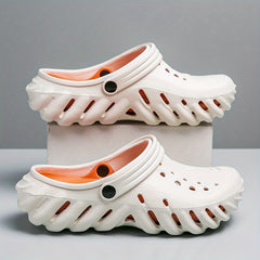 Men's Breathable Outdoor Slip On Clog Sandals - Casual Walking Shoes