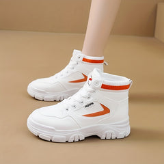 Women's Snow Boots Lace Up Thick Bottom Warm Snow Boots