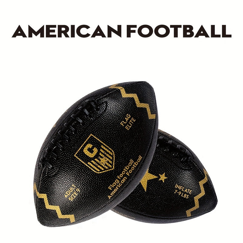 PU Leather Standard Rugby Anti Slip Durable Football