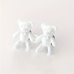 1pair Bear Waist Button Pin Nail Seam Removable Pants
