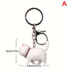 Cute Cat Kitten Keychain Cartoon Purse Pendant Ornament