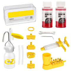 Hydraulic Disc Brake Bleed Kit 120ml Mineral for MTB Road Brakes