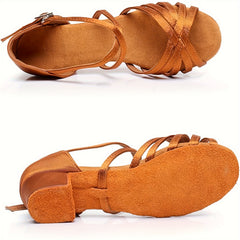 Girls' Low Heel Dance Shoes Non Slip Breathable Shoes