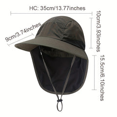 Men's Outdoor Sun Hat with 50 UPF Protection