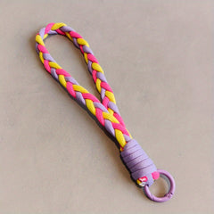 Braided Lanyard Keychain for Mobile Phone Case