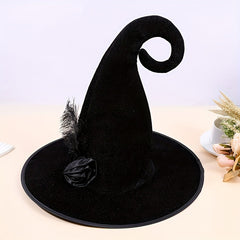 Velvet Magician Hat Halloween Prom Party Decor