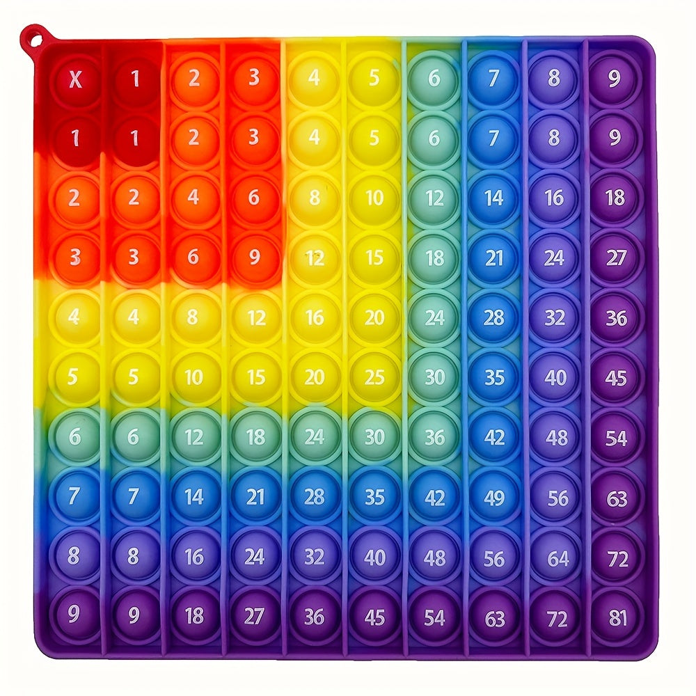 9x9 Math Learning Push Bubble Fidget Pop Toys - Educational Toys