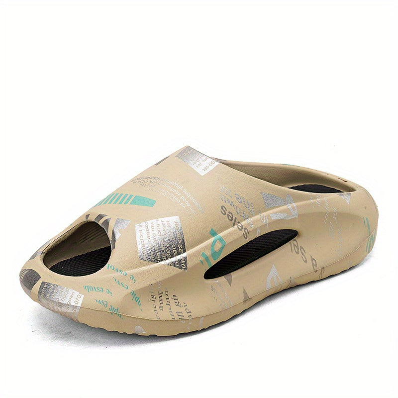 Men's Lightweight Comfy Slides Slippers Non Slip Soft Shoes