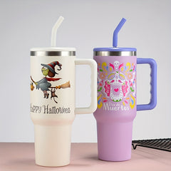 Halloween Tumbler 40oz Stainless Steel Thermal Water Bottle