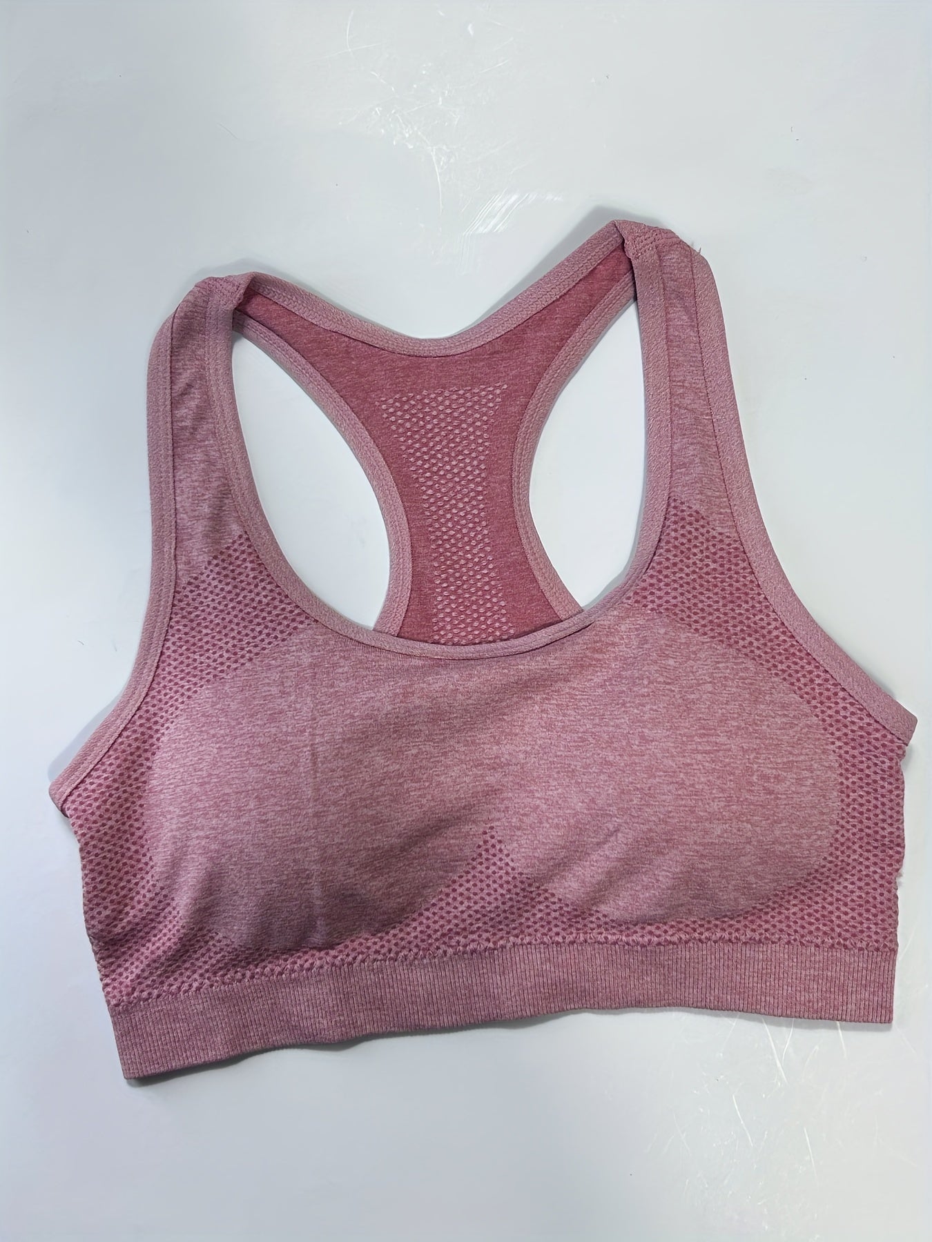5pcs Racerback Sports Bra Women Beauty Back Yoga Bra No Steel Ring
