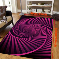 3D Crystal Velvet Carpet Mat, Game Rooms Living Room Carpet Home