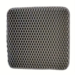 Double Layer Leak Proof Cat Litter Mat Easy Clean with Non Slip Backing