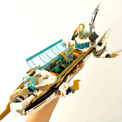 Underwater Adventure Building Block Toy with Mini Submarines & 10 Dolls