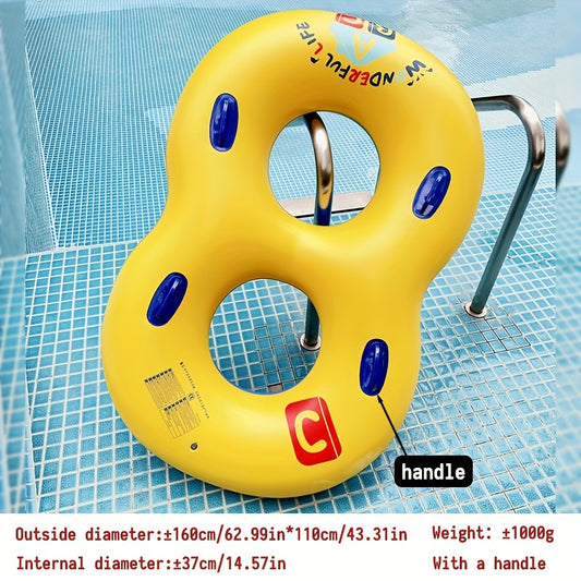 Adults PVC Swimming Ring with Handles