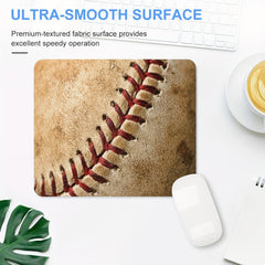 Vintage Baseball Stitches Mouse Pad 24.89 X 2
