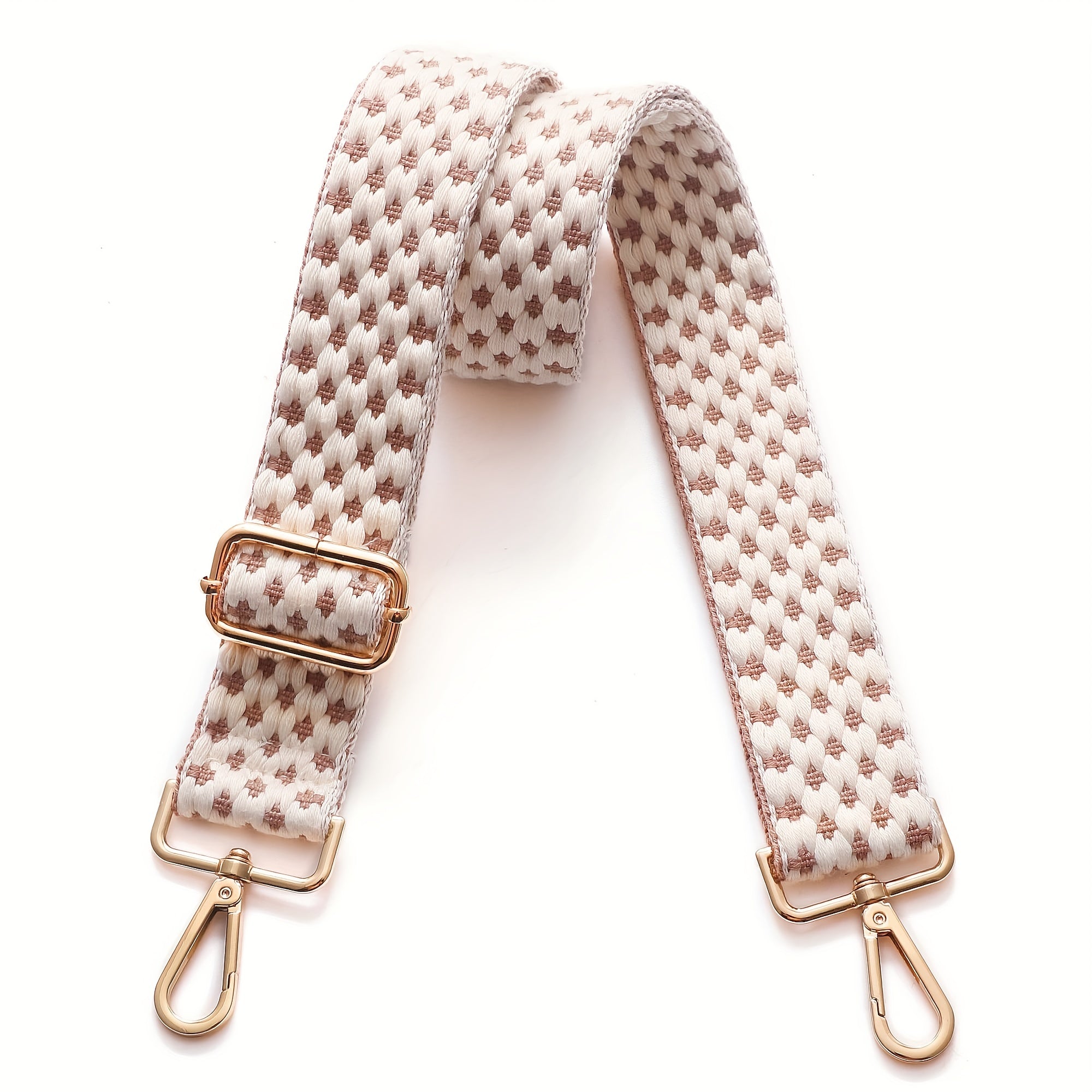 Adjustable Shoulder Strap Buckles Dacron Crossbody Bag Replacement Belt