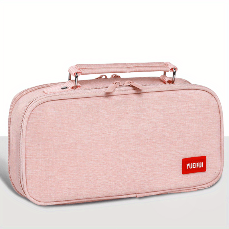 Large Capacity Pencil Case Double Zipper Pencil Box
