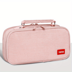 Large Capacity Pencil Case Double Zipper Pencil Box