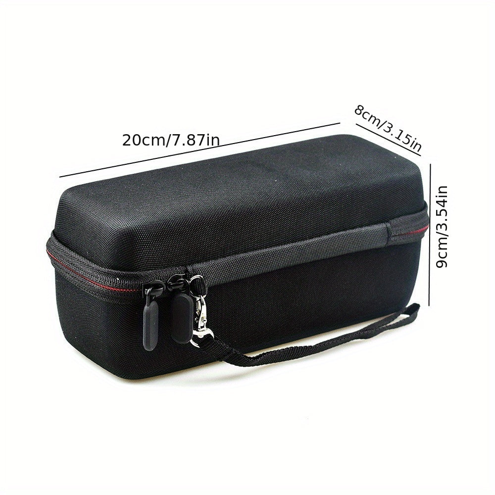 Portable Speaker Storage Bag Zipper Travel Organizer Hard Case